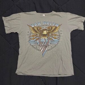 Van Halen Eagle Graphic Short-Sleeve Tee - Gray